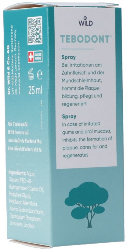 TEBODONT Spray 25 ml – Bild 2