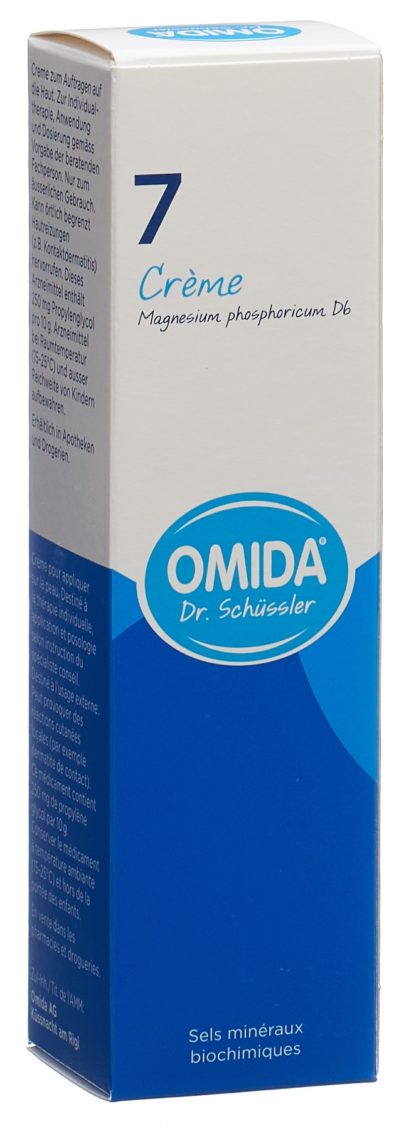 OMIDA SCHÜSSLER Nr7 Magn phos Creme D 6 Tb 75 ml – Bild 4