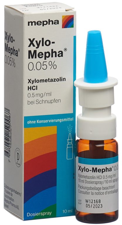 XYLO Mepha Dosierspray 0.05 % Kind Fl 10 ml – Bild 5
