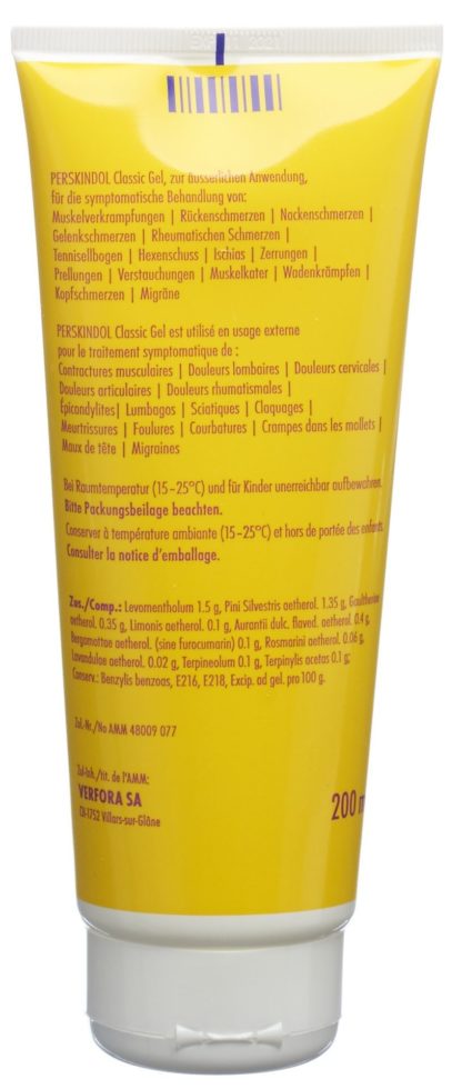 PERSKINDOL Classic Gel Tb 200 ml – Bild 6