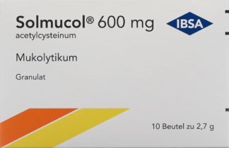 SOLMUCOL Gran 600 mg o Zucker (D) Btl 10 Stk