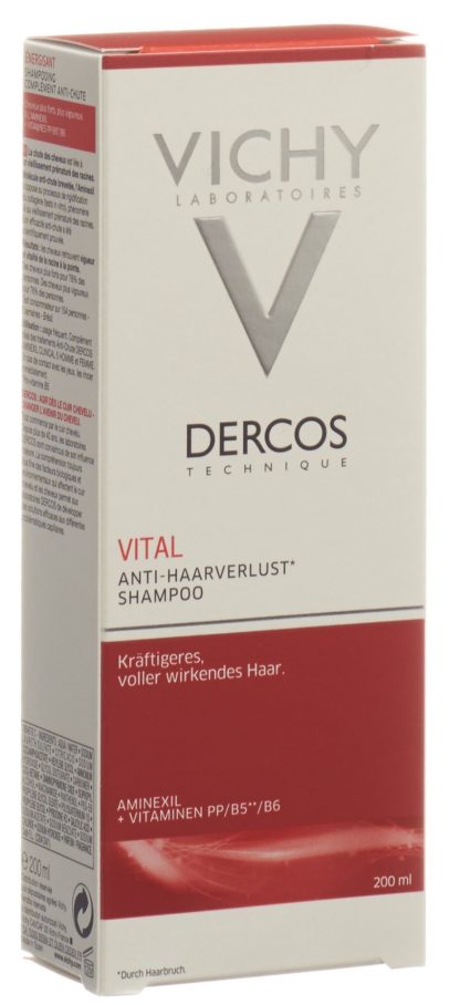 VICHY Dercos Vital Shamp mit Aminexil DE/IT 200 ml – Bild 3