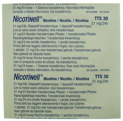 NICOTINELL 1 stark Matrixpfl 21 mg/24h 7 Stk – Bild 5
