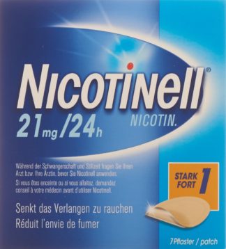 NICOTINELL 1 stark Matrixpfl 21 mg/24h 7 Stk