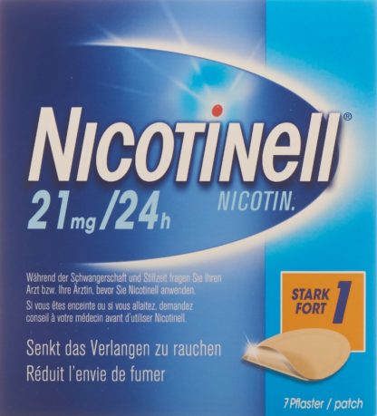 NICOTINELL 1 stark Matrixpfl 21 mg/24h 7 Stk