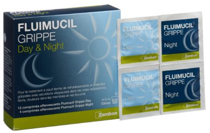 FLUIMUCIL Grippe Day Night Brausetabl 16 Stk – Bild 6