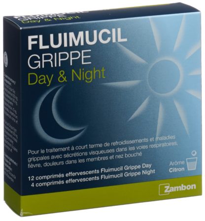 FLUIMUCIL Grippe Day Night Brausetabl 16 Stk – Bild 4