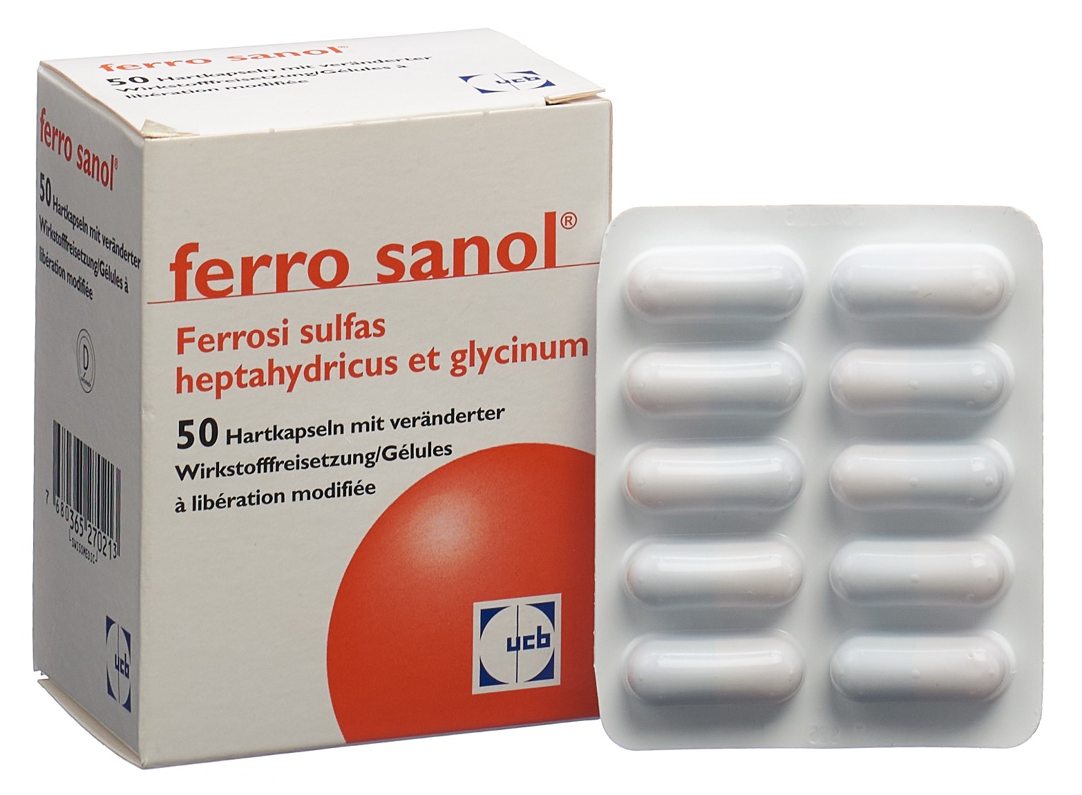 FERRO SANOL Hartkapseln 100 mg 50 Stk – Bild 3