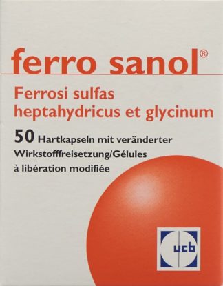 FERRO SANOL Hartkapseln 100 mg 50 Stk