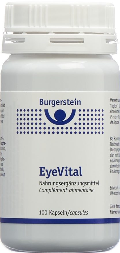 BURGERSTEIN EyeVital Kaps 100 Stk