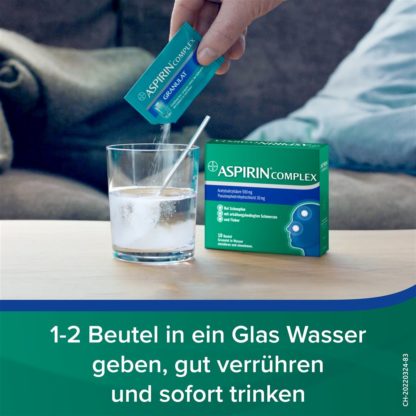 ASPIRIN Complex Gran Btl 10 Stk – Bild 9
