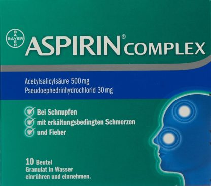 ASPIRIN Complex Gran Btl 10 Stk