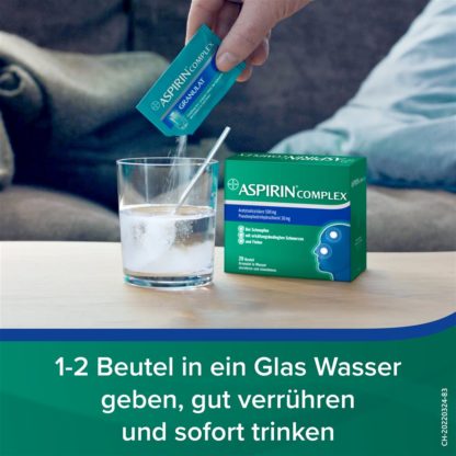 ASPIRIN Complex Gran Btl 20 Stk – Bild 9