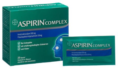 ASPIRIN Complex Gran Btl 20 Stk – Bild 5