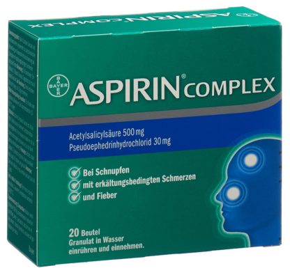ASPIRIN Complex Gran Btl 20 Stk – Bild 3