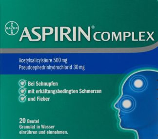ASPIRIN Complex Gran Btl 20 Stk