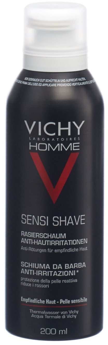 VICHY Homme Rasierschaum Anti Hautirritat 200 ml – Bild 2