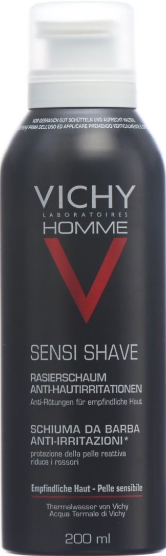 VICHY Homme Rasierschaum Anti Hautirritat 200 ml