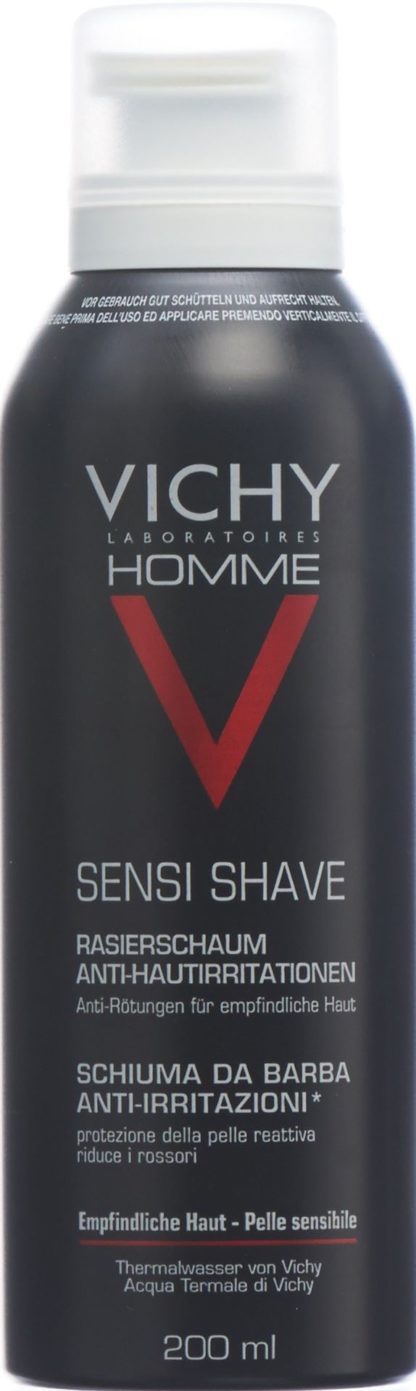 VICHY Homme Rasierschaum Anti Hautirritat 200 ml