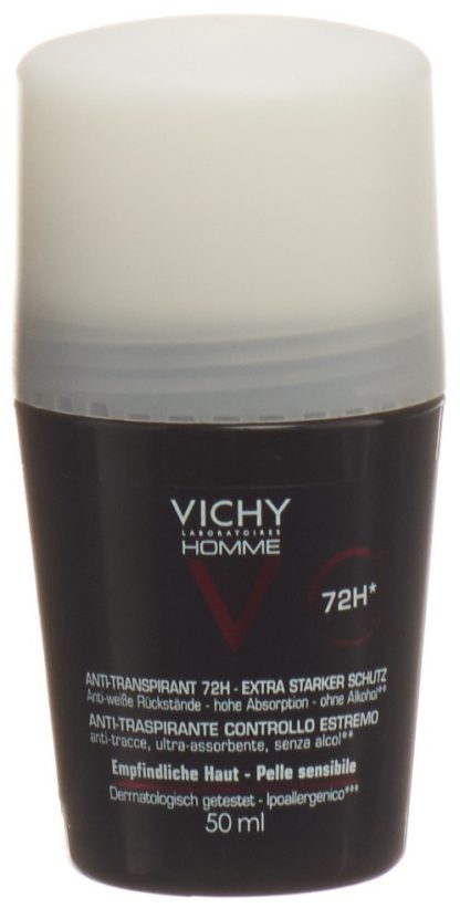 VICHY Homme Deo Anti-T 72H Roll-on 50 ml – Bild 2