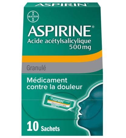 ASPIRIN Gran 500 mg Btl 10 Stk – Bild 4