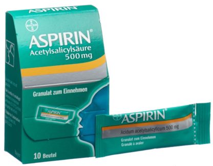ASPIRIN Gran 500 mg Btl 10 Stk – Bild 5