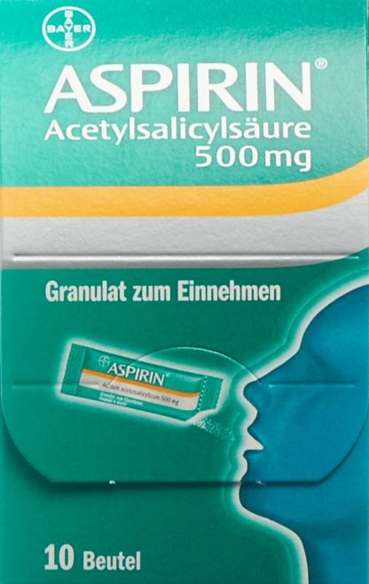 ASPIRIN Gran 500 mg Btl 10 Stk