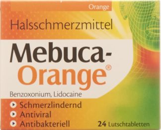 MEBUCA-ORANGE Lutschtabl 24 Stk