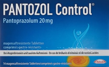 PANTOZOL Control Filmtabl 20 mg 14 Stk