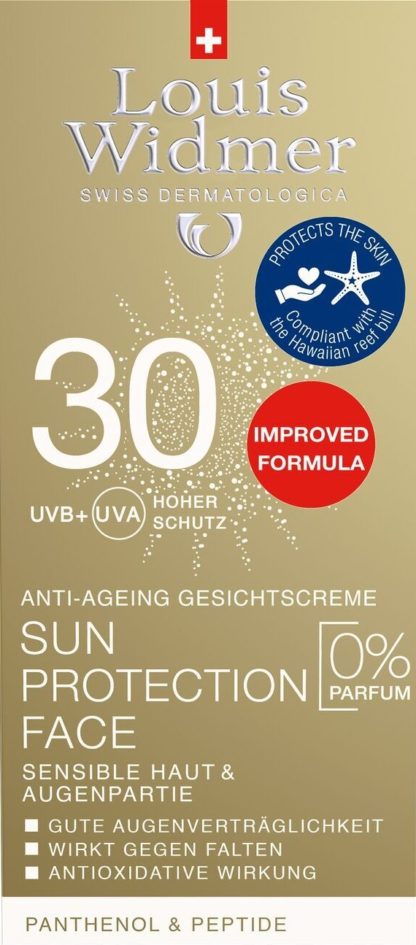 WIDMER Sun Protection Face 30 Unparf 50 ml