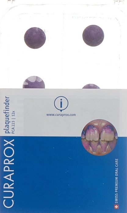 CURAPROX PCA 223 Plaquesearch Anfärbetabl 12 Stk