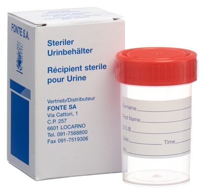 FONTE Urinbehälter 60ml steril – Bild 3