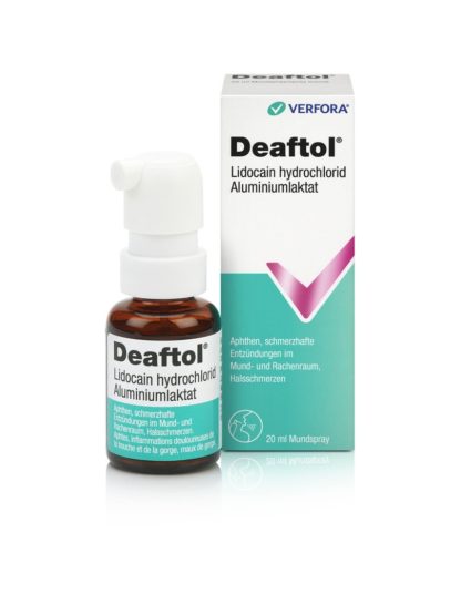 DEAFTOL Mundspray m Lidocain 20 ml – Bild 5