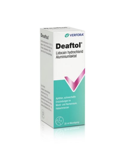 DEAFTOL Mundspray m Lidocain 20 ml – Bild 3