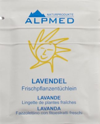 ALPMED Frischpflanzentüchlein Lavendel 13 Stk
