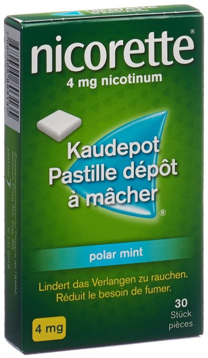 NICORETTE Polar Mint Kaudepots 4 mg 30 Stk – Bild 2