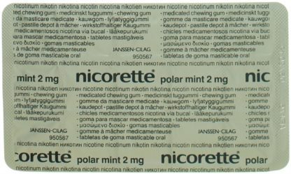 NICORETTE Polar Mint Kaudepots 2 mg 105 Stk – Bild 4