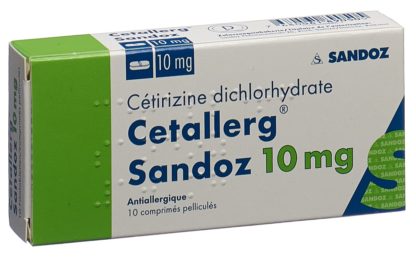 CETALLERG Sandoz Filmtabl 10 mg 10 Stk – Bild 4