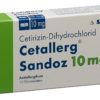 CETALLERG Sandoz Filmtabl 10 mg 10 Stk – Bild 3