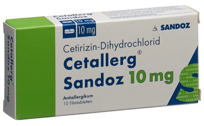 CETALLERG Sandoz Filmtabl 10 mg 10 Stk – Bild 3