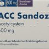 ACC Sandoz Brausetabl 600 mg Brombeeraroma 10 Stk