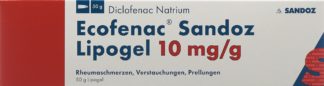 ECOFENAC Sandoz Lipogel 10 mg/g Tb 50 g