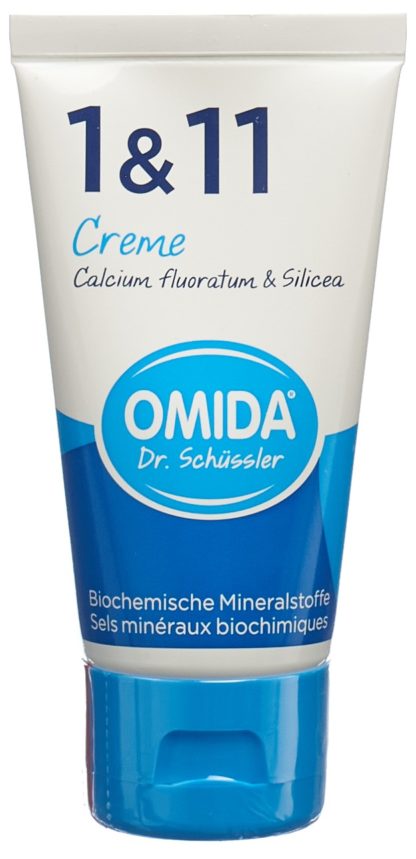 OMIDA SCHÜSSLER Nr1&11 Cal fluor&Silic Cre 50 ml – Bild 7