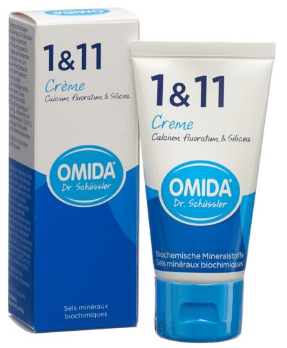 OMIDA SCHÜSSLER Nr1&11 Cal fluor&Silic Cre 50 ml – Bild 6