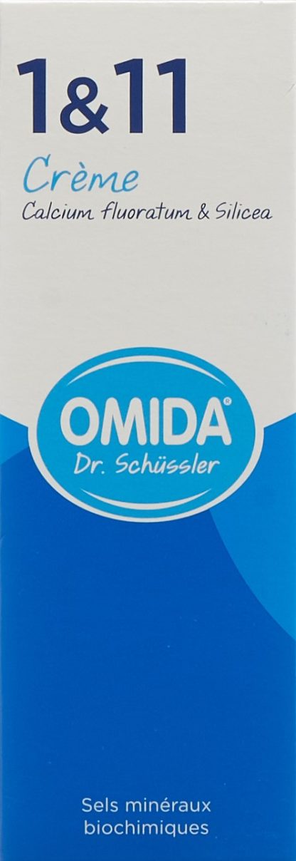 OMIDA SCHÜSSLER Nr1&11 Cal fluor&Silic Cre 50 ml – Bild 2
