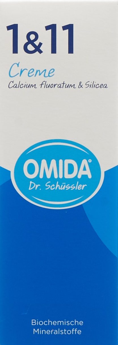 OMIDA SCHÜSSLER Nr1&11 Cal fluor&Silic Cre 50 ml