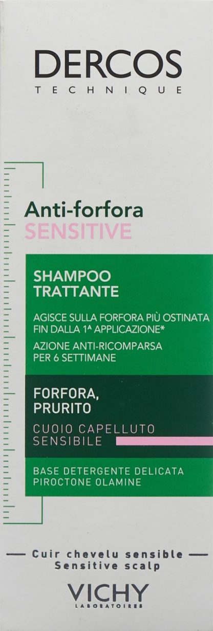 VICHY Dercos Anti Schuppen Shamp Sens DE/IT 200 ml – Bild 2