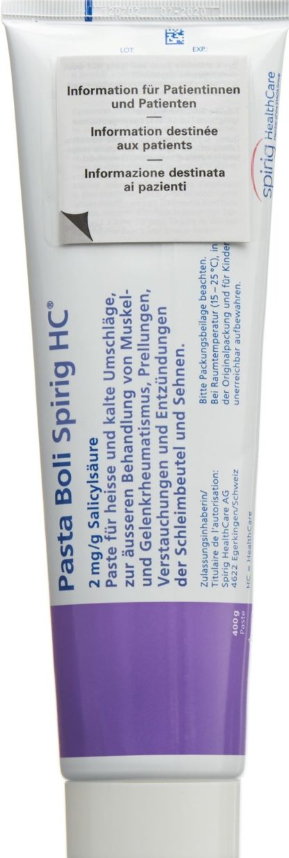 PASTA BOLI Spirig HC Paste Tb 400 g
