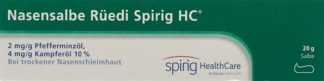 NASENSALBE RÜEDI Spirig HC Tb 20 g