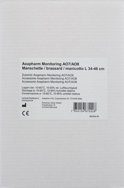 AXAPHARM AO7/AO8 Manschette L 34-46cm